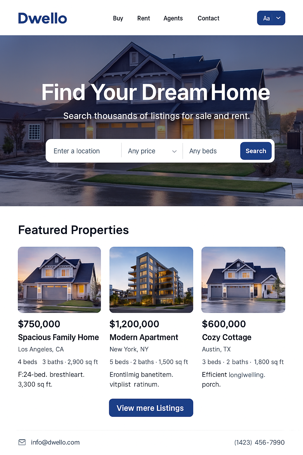 Real Estate Platform