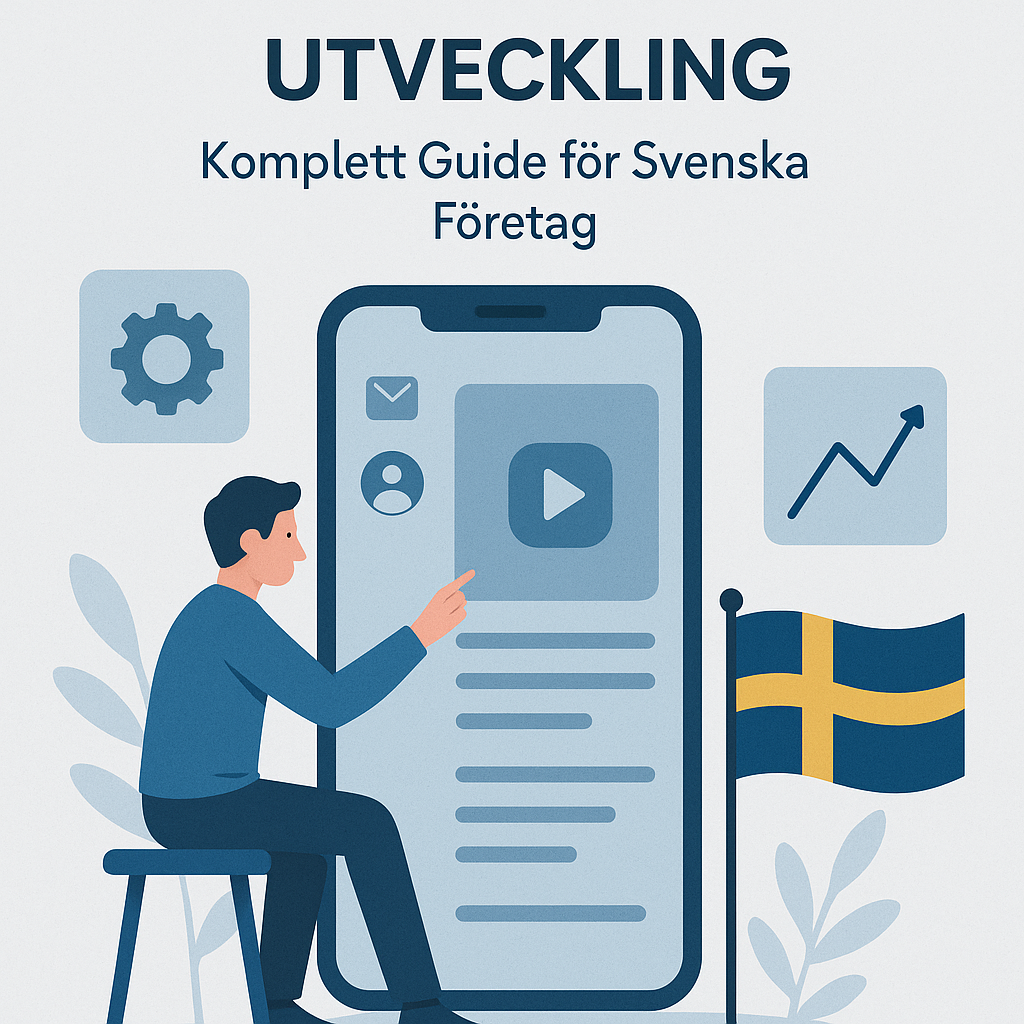 Mobilapp Utveckling: Komplett Guide för Svenska Företag